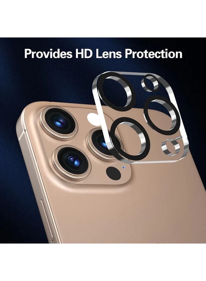 2pcs Tempered Glass Screen Protector And Camera Lens Protector For iPhone 13 Pro Max - Image 3