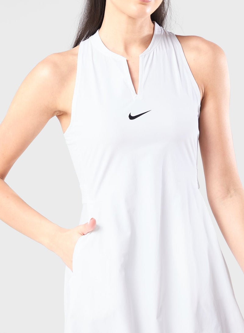Nike Sleeveless White Dress  - Image 3