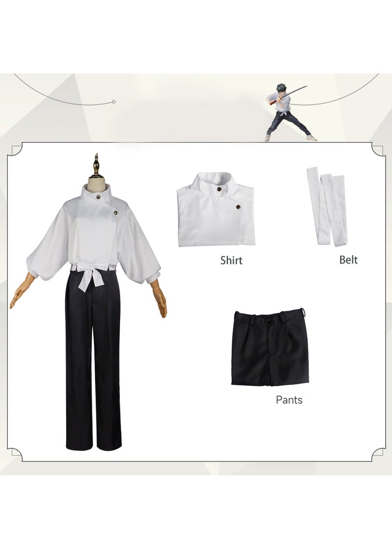 Loquat Anime Jujutsu Kaisen Yuta Okkotsu Upgraded Version Cosplay  Costume Outfit Full Set - Image 2
