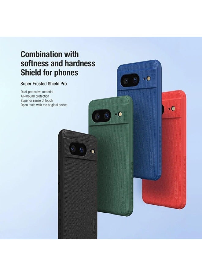 جراب NILLKIN Super Matte Frosted Shield PC Hard Cover لهاتف Google Pixel 8 5G (2023) (Google Pixel 8، أخضر) - Image 3