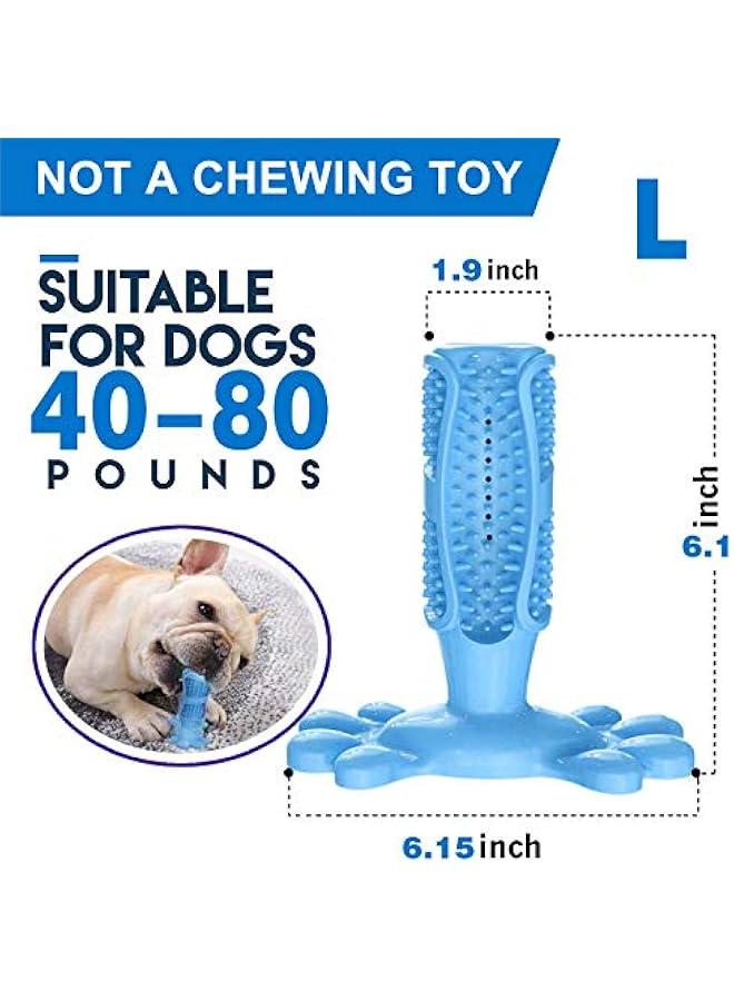Large Blue Pet Dog Toothbrush Chew Toy for Teeth Cleaning Dental Care Puppy Training Playing - Image 5