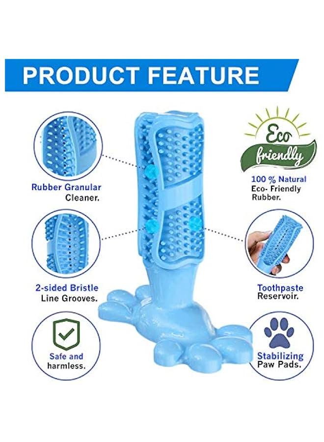 Large Blue Pet Dog Toothbrush Chew Toy for Teeth Cleaning Dental Care Puppy Training Playing - Image 3