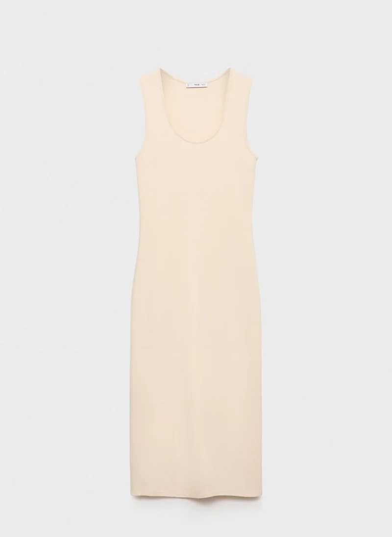 MANGO  Fitted midi-dress for Women | Best Price UAE