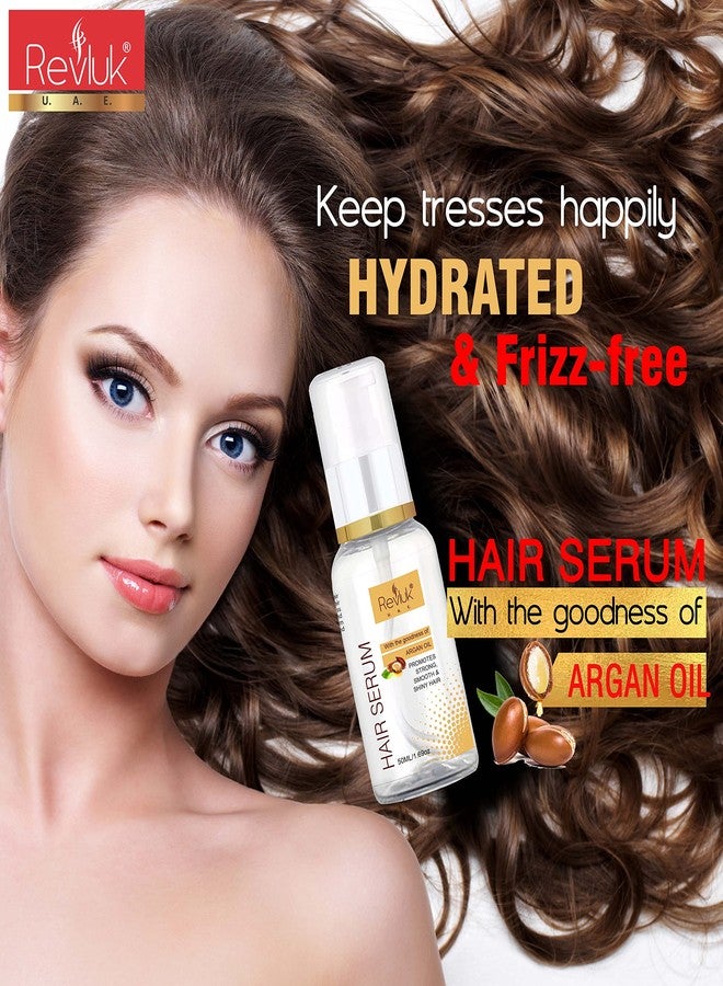 Revluk- Hair Serum - Protection and Shine, For Dry, Flyaway & Frizzy Hair, Instant Shine & Smoothness | Regular use Hair Serum 50 ml - Image 5