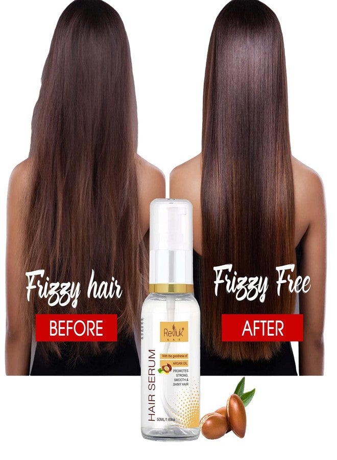 Revluk- Hair Serum - Protection and Shine, For Dry, Flyaway & Frizzy Hair, Instant Shine & Smoothness | Regular use Hair Serum 50 ml - Image 1