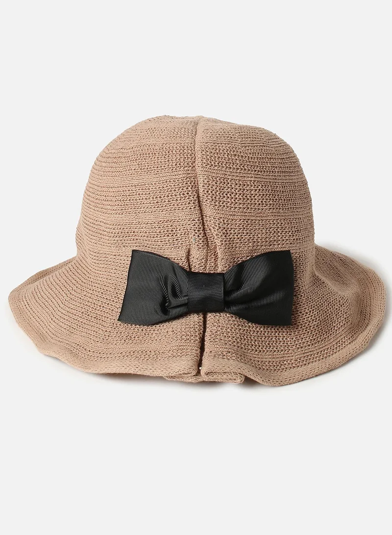 Haute Sauce Stylish Textured Hat
