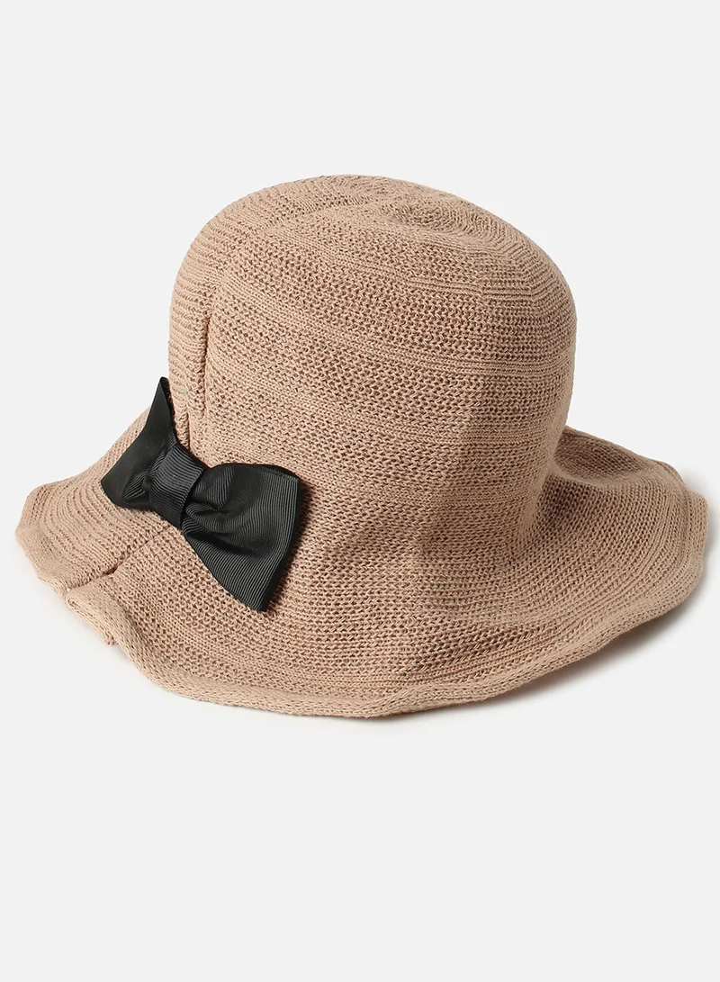 Haute Sauce Stylish Textured Hat