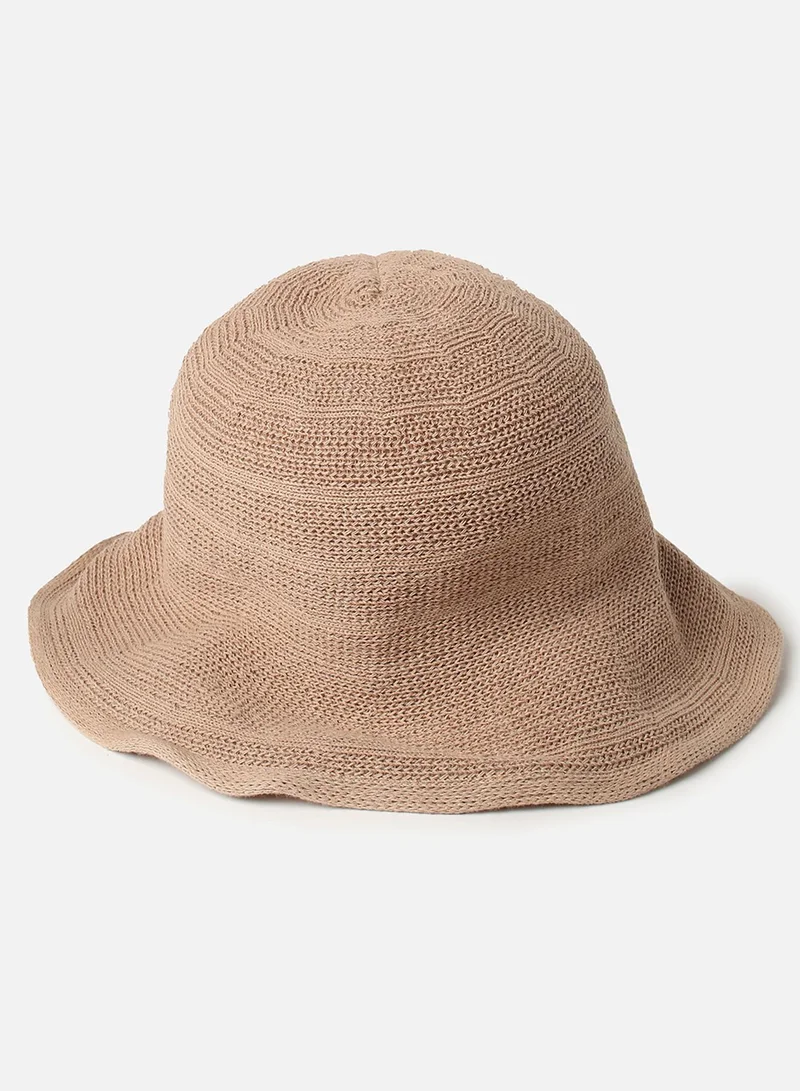 Haute Sauce Stylish Textured Hat