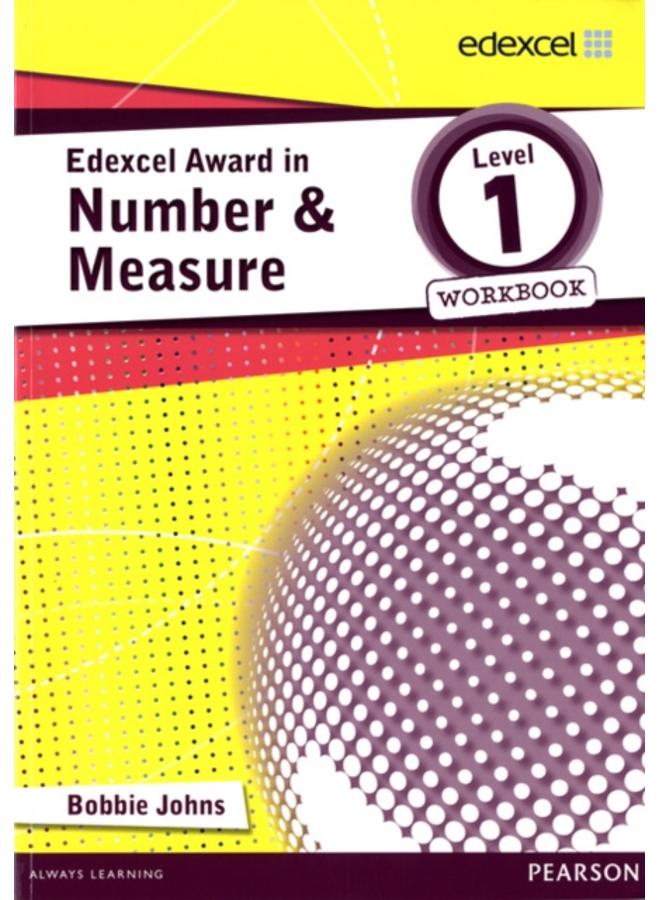 Edexcel Award in Number and Measure Level 1 Workbook 
