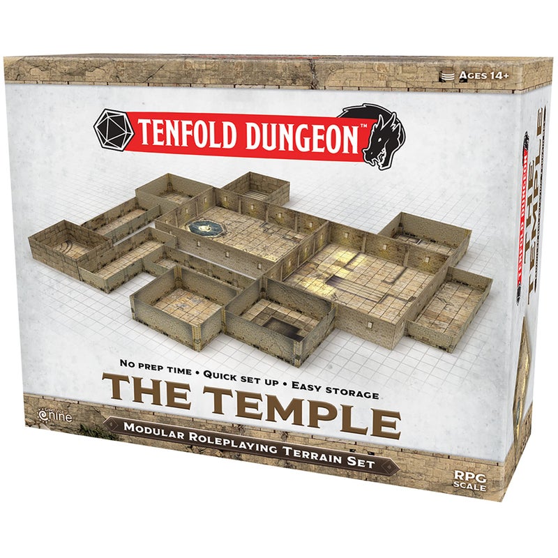 Gale Force Nine Tenfold Dungeon The Temple Modular Roleplaying Terrain Set 5e RPG Adventure GF9TFD04 - Image 3