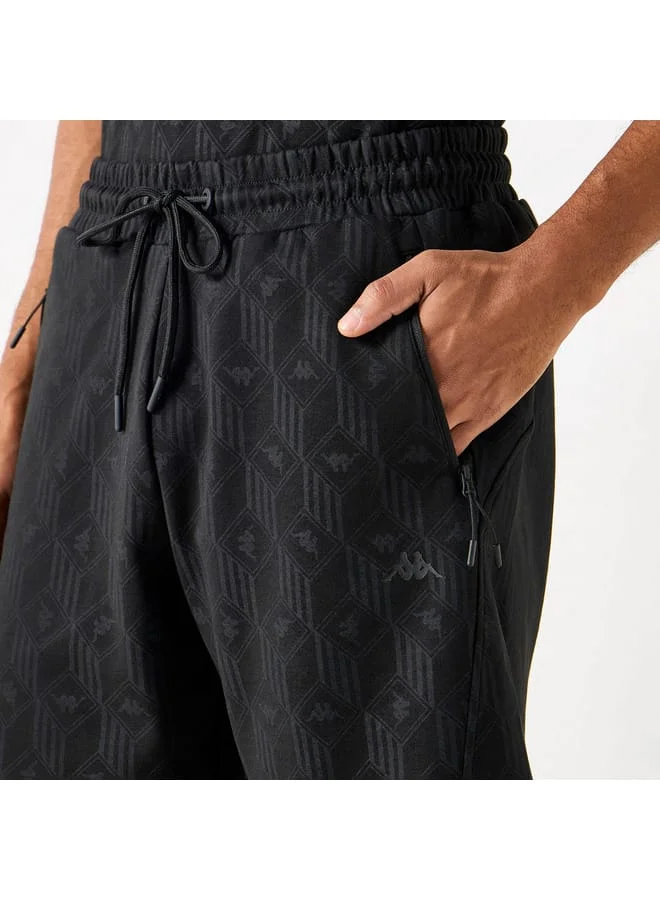 كابا شورت برباط إغلاق وجيوب وطبعات شعار من كابا