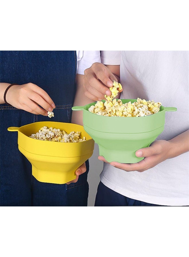 هومستر بوبكورن بوبر مع الغطاء والمقبضات ، وعاء قابل للطي بحجم كبير ، غسالة صحون مجانية من BPA ، آمنة ودرجة حرارة عالية ، مقاومة للمنزل ، الحزب ، الفيلم - Image 3