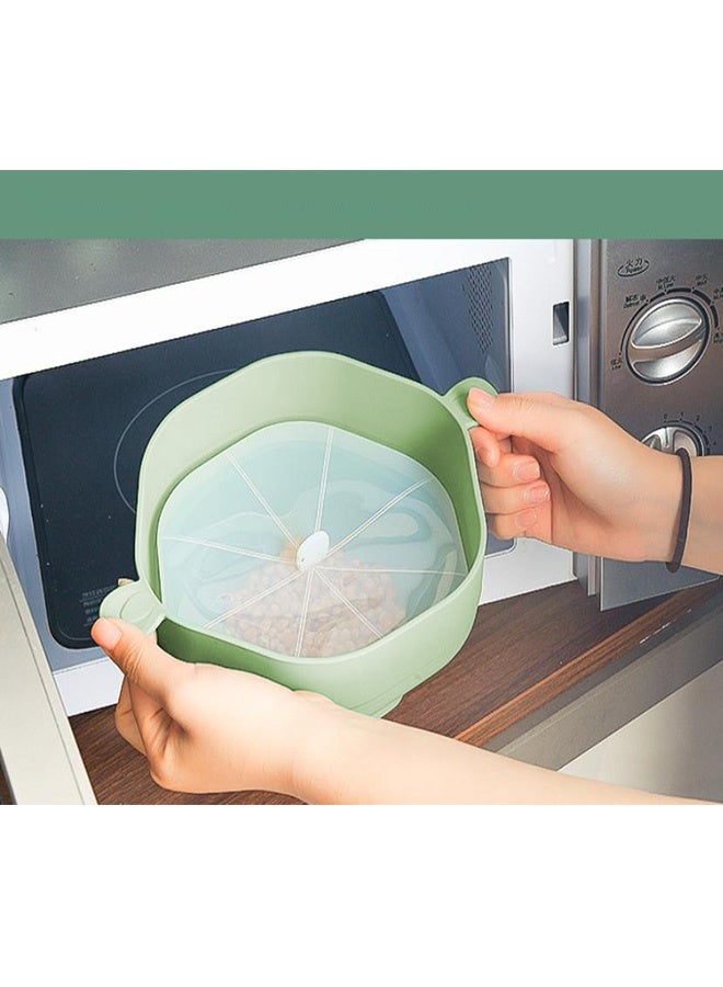 هومستر بوبكورن بوبر مع الغطاء والمقبضات ، وعاء قابل للطي بحجم كبير ، غسالة صحون مجانية من BPA ، آمنة ودرجة حرارة عالية ، مقاومة للمنزل ، الحزب ، الفيلم - Image 2