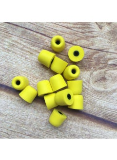 Generic Slow Rebound Memory Foam Earplugs C Set for Shure SE215/SE425/SE535 Selectively Picked Silicone Earphone Caps Comfortable Skin-Friendly Yellow 