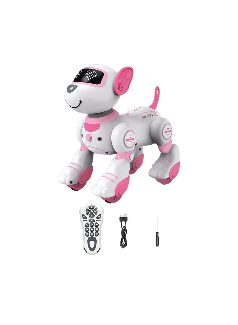 Remote Control Robot Dog Toy Programmable Smart Robot Dog For Kids Interactive Dancing Walking Singing Stunt Robot Dog Educational Toy For Kids - Image 1