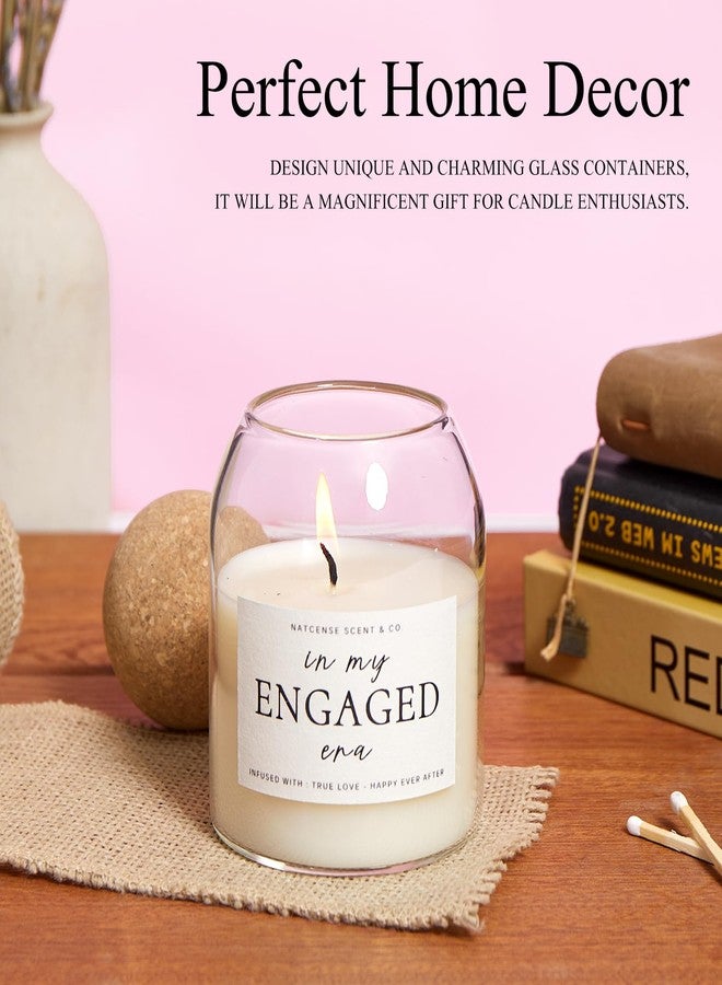 NATCENSE Engagement Gifts for Couples, Engaged 2026 Lavender Bergamot Scented Soy Candle, Perfect for Engagement Party, Bridal Shower and Anniversary Celebrations (in My Engaged Era) - Image 5
