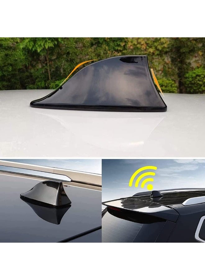 Car Antenna Short, Car Antenna, Car Antenna FM DAB Antenna, Universal Car FM Antenna Radio Amplifier Shark Fins Antenna Vehicles for Decoration,1P - Image 3