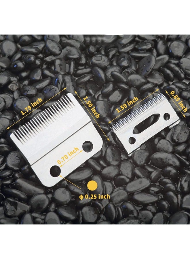 Replacement Blade for Wahl Hair Clipper Compatible with 8148, 8504, 1919, 2241, 2240, 8591 (Sliver) - Image 2