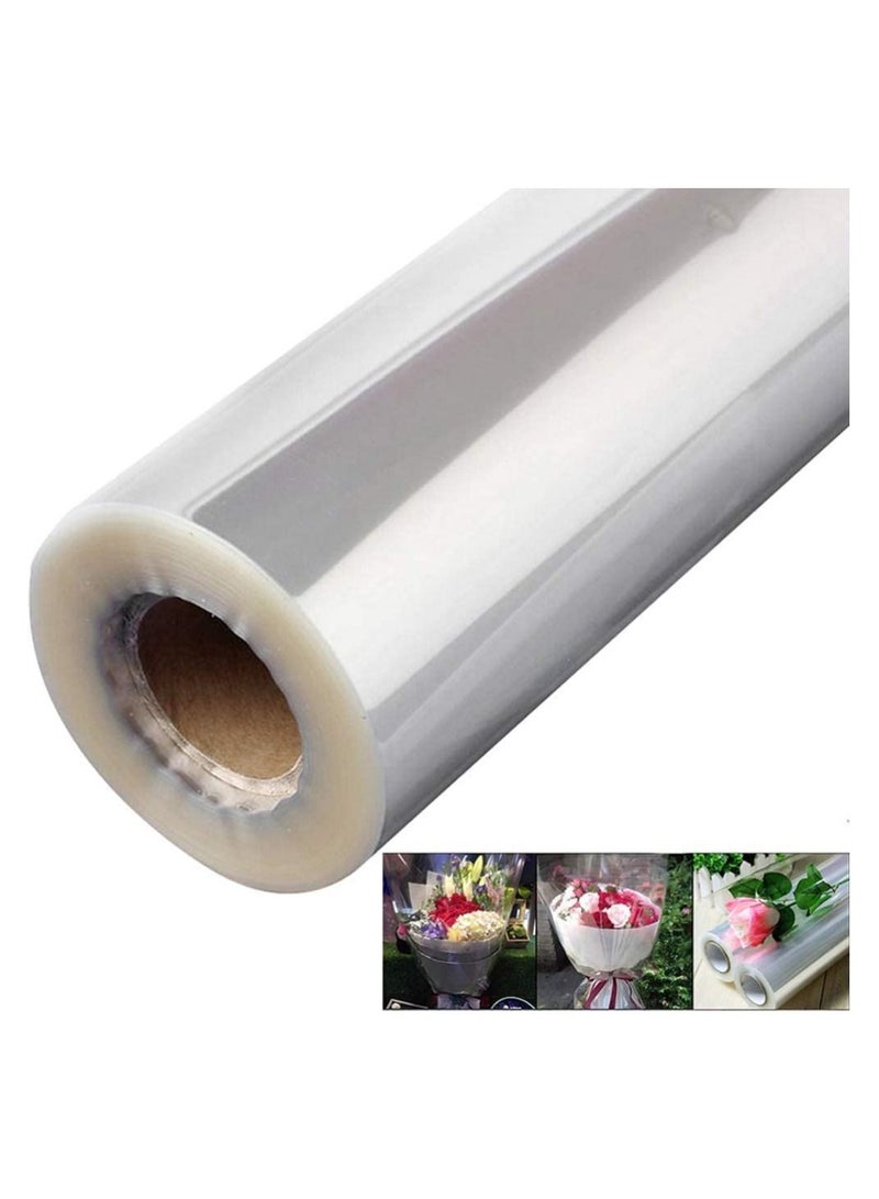 Clear Cellophane Wrap Roll 100m x 70cm Long Thick Cello Roll, Gift Wrapping for Flowers Basket Crafts Treats - Image 3
