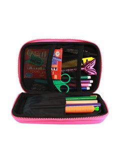 SMILY KIDDOS Smily Kiddos Single Compartment Pencil Case Stylish Cute Large Capacity Hardtop EVA Pencil Case Organizer School Kids Pouch Multi Purpose Cartoon/Boy/Girl/Baby| Magic Unicorn | Pink  - Image 3
