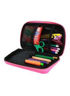 SMILY KIDDOS Smily Kiddos Single Compartment Pencil Case Stylish Cute Large Capacity Hardtop EVA Pencil Case Organizer School Kids Pouch Multi Purpose Cartoon/Boy/Girl/Baby| Magic Unicorn | Pink  - Image 4