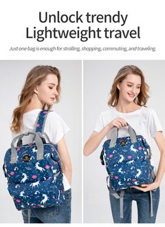 Majestic 142 Mummy Maternity Diaper Waterproof Multifunctional large capacity backpack bag Pink  - Image 4