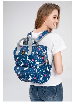 Majestic 142 Mummy Maternity Diaper Waterproof Multifunctional large capacity backpack bag Pink  - Image 3