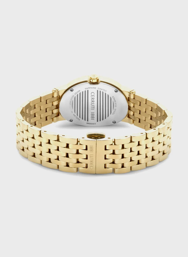 CERRUTI 1881 Casual Steel Strap Analog Watches