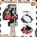 Harrycle Race Car Piata Pull String Cars Piatas for Birthday Party Decorations Number 2 3 4 5 6 with Blindfold Stick Small Red Black Racing Theme 2nd 3rd 4th 5th 6th Party SuppliesNumber 4 - Image 4