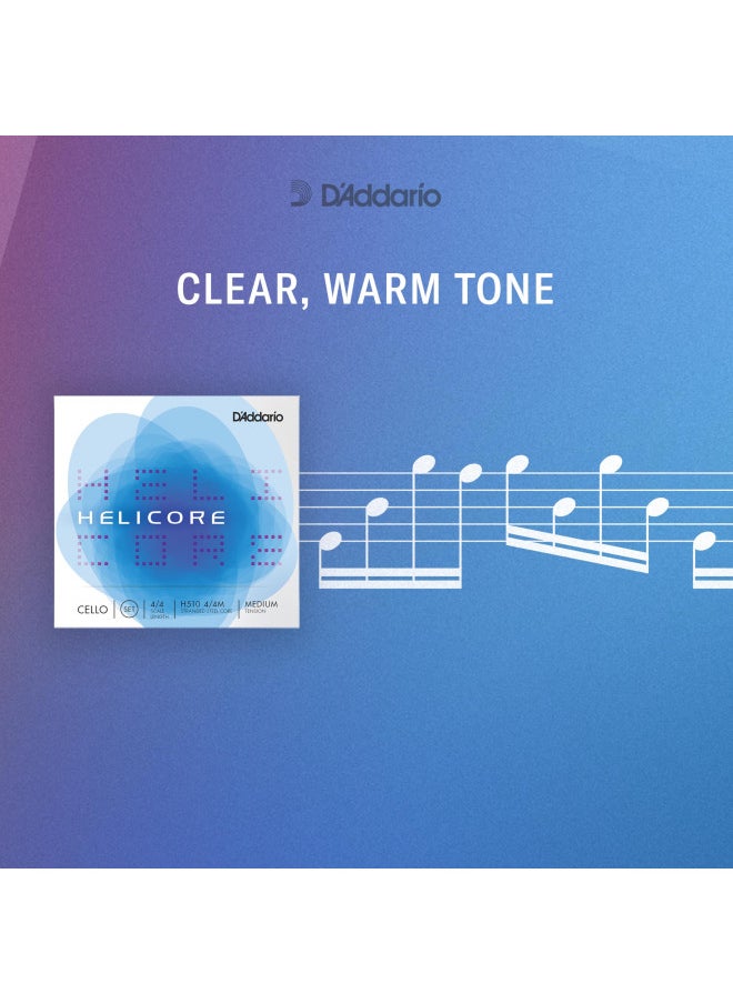 D'Addario Helicore 4/4 Size Violin String - Aluminum Wound A String - H312 4/4M - A String Only - Medium Tension