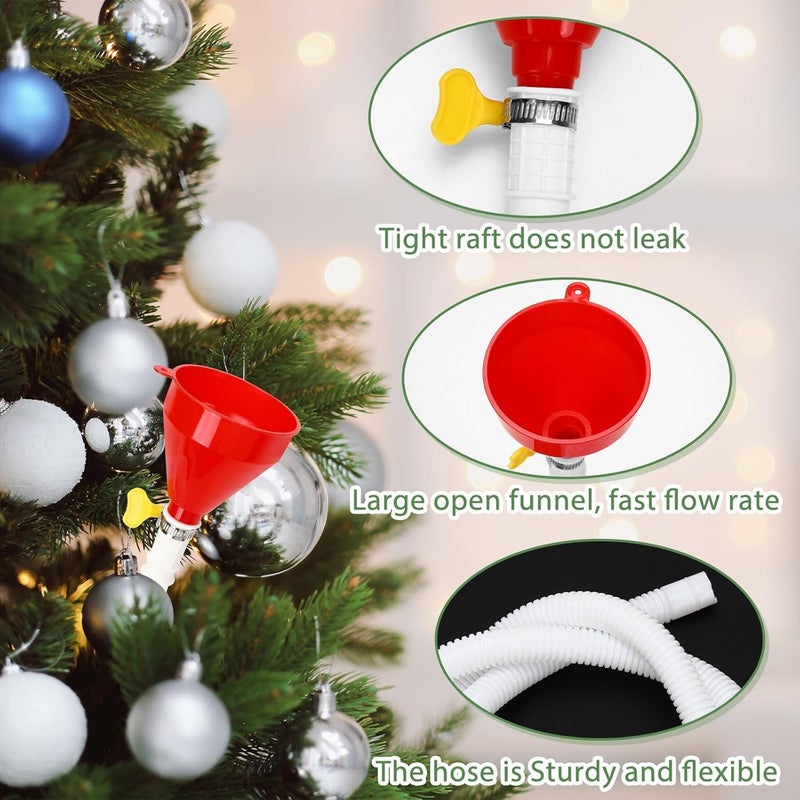 Jansun 5FT Christmas Tree Watering Funnel, Christmas Tree Watering System Xmastree Watering Device Plant Watering Tool for Large Indoor Outdoor Plants - Image 4