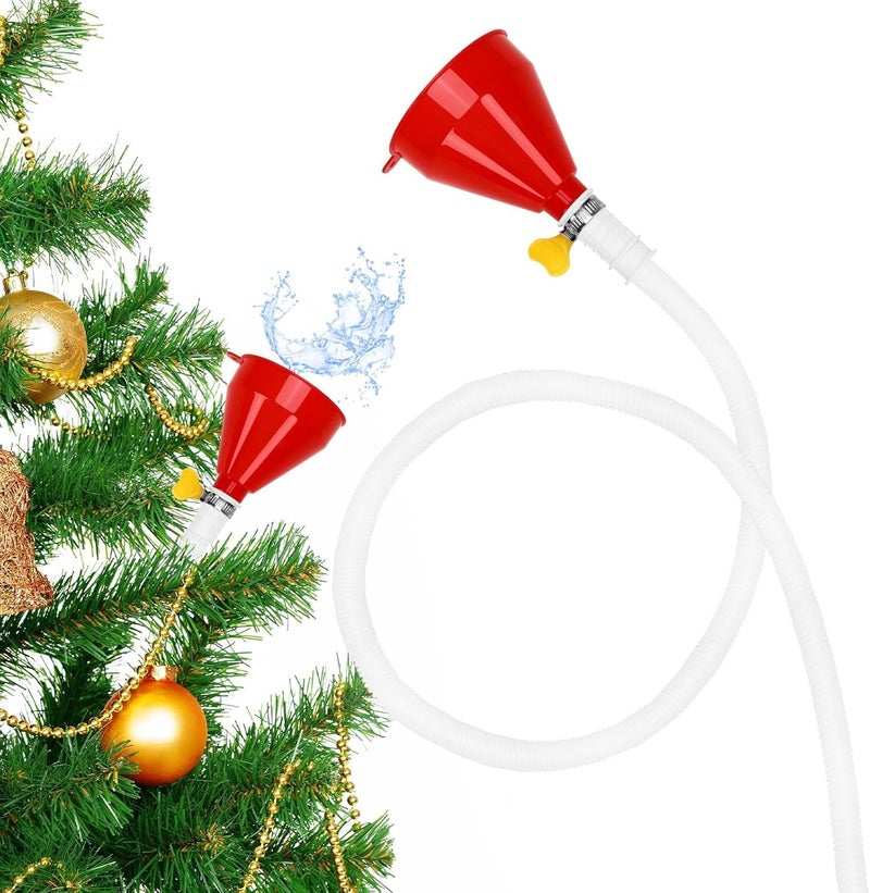 Jansun 5FT Christmas Tree Watering Funnel, Christmas Tree Watering System Xmastree Watering Device Plant Watering Tool for Large Indoor Outdoor Plants - Image 1