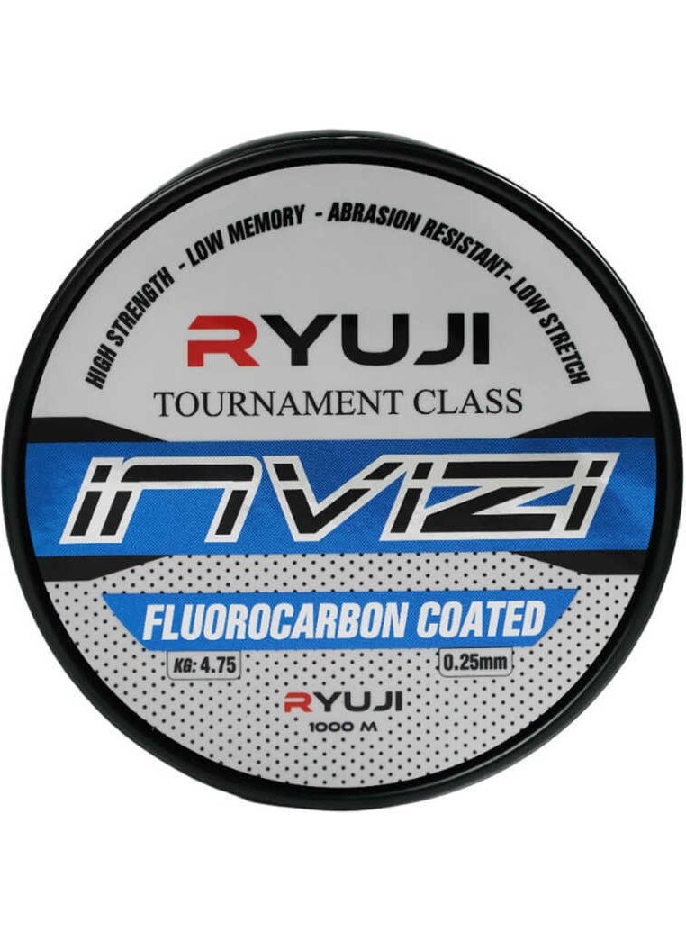 Ryuji - Invizi 1000M Clear Fishing Line Standard-0.25 - Image 1