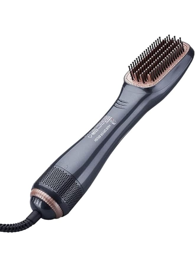 Sharpdo In 1 Hair Dryer Brush And Straightener Brush Professional 1200W Powerful Ceramic Tourmaline Ionic Hot Air Brush 3 Heat/2 Speed Settings One Step Hair Dryer And Styler For All Hair Types - Image 1