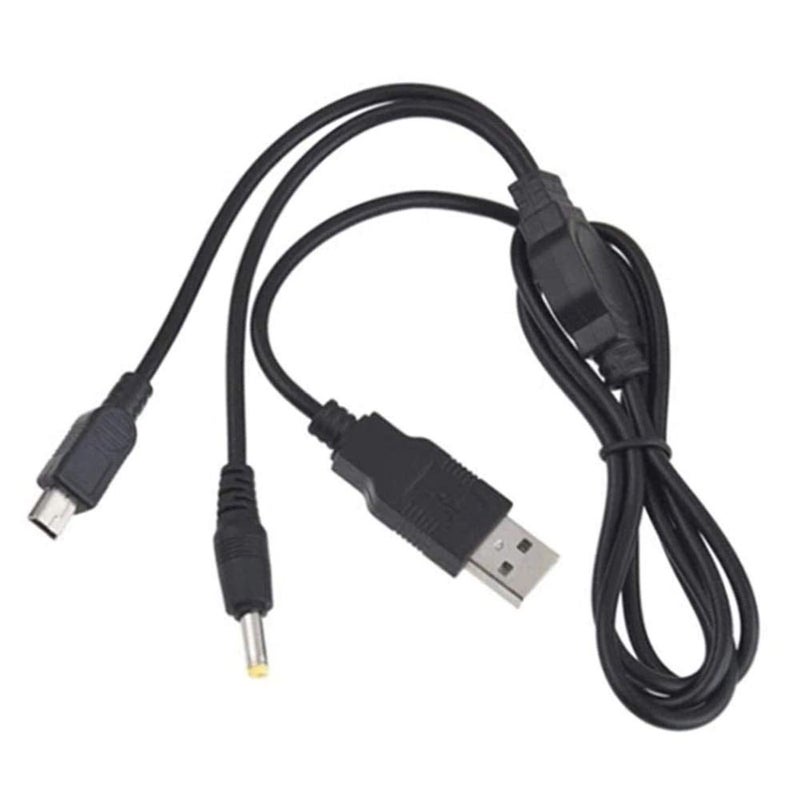 eWINNER Simple upgraded construction eWINNER PSP Replacement Charger Cable Portable 2 in 1 Data and Power USB Cable Transfer Charge Cable Cord Compatible with Sony PSP 1000 2000 3000 Controller Home & professional compatible - Image 5