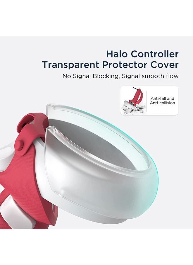KIWI design Controller Grips Cover with Battery Opening Adjustable with Knuckle Straps Suitable for Large Hands Compatible with META Quest 2  - Image 5