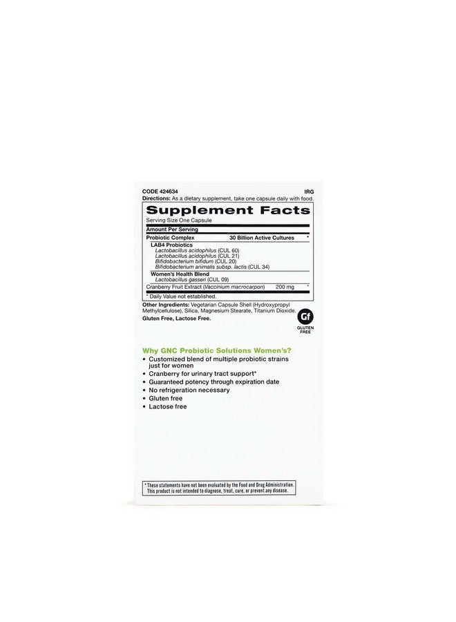 GNC Probiotic Solutions Women - Image 3