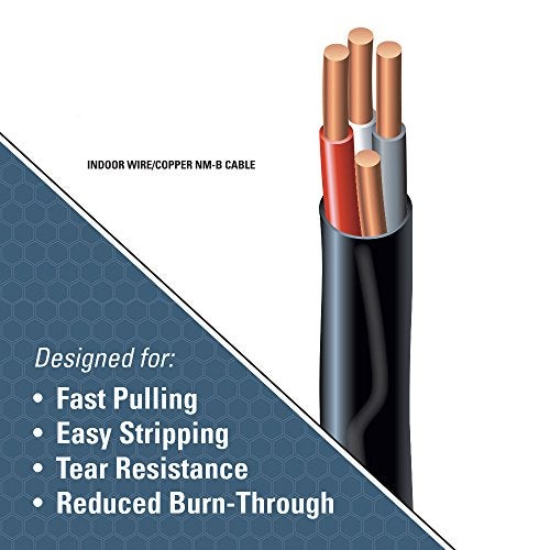 Woods 63950021 25' 6-3 NMW/G Wire - Image 3