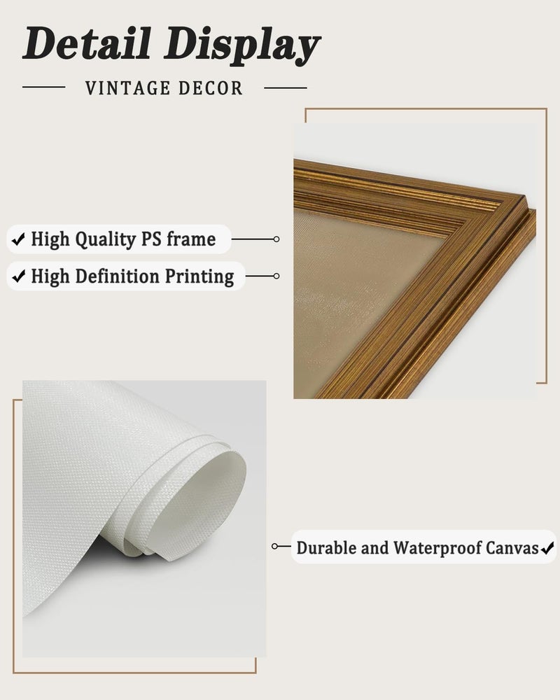 KBKBART فن الجدار المؤطر للوزة السخيفة رعاة البقر - Image 3