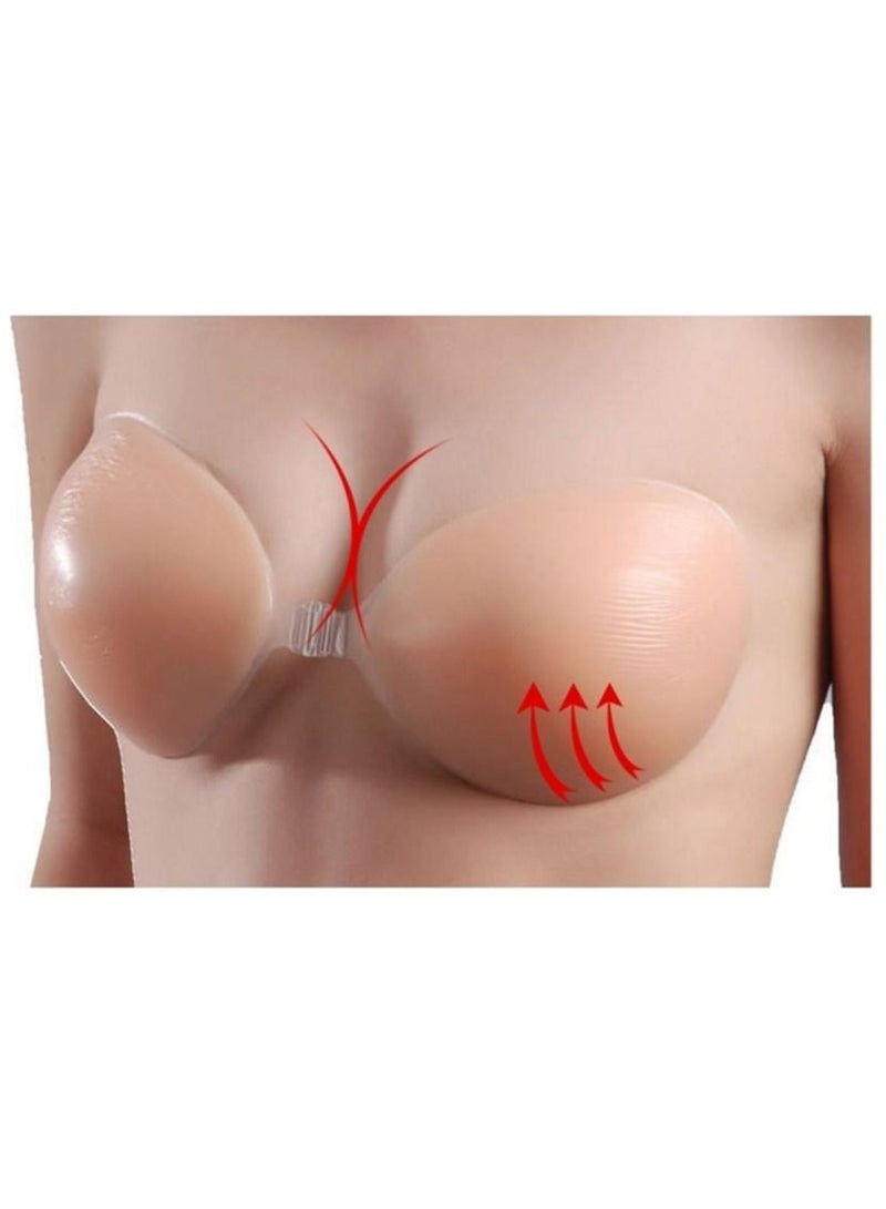 DubaiGallery Ultra Thick Invisible Bra For Women Self Adhesive Bra Backless Underwear Reusable Wedding Briefs Silicone Bra - Image 5