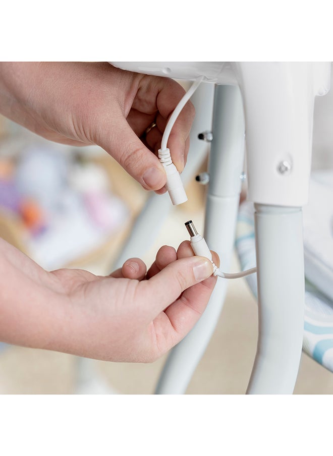 ingenuity - Simple Comfort Multi-Direction Compact Vibrating Baby Swing - Everston - Image 1