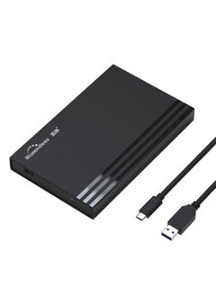 Blueendless MR23S 2.5-inch SATA Mobile Hard Disk Enclosure Tool-free Laptop External SSD, Spec: Type-C