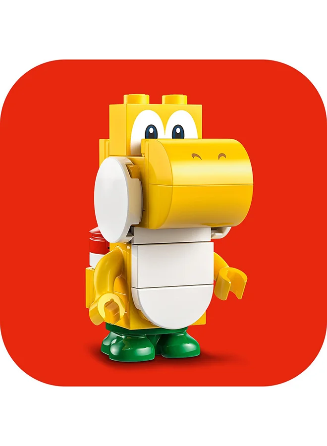LEGO Super Mario: Picnic At Mario’S House Expansion Set 71422 Building Toy Set; Collectible Playset Featuring A Yellow Yoshi Figure; Gift Idea For Kids Aged 6 And Over (259 Pieces)