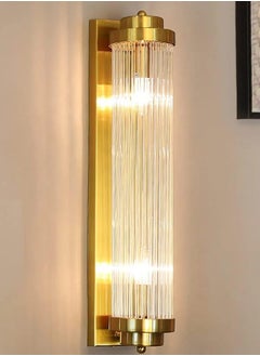 TEC Light ابليك حائط كريستال 2 لمبة ذهبي متألق بطول 40 سم من تيك لايت  - Image 2