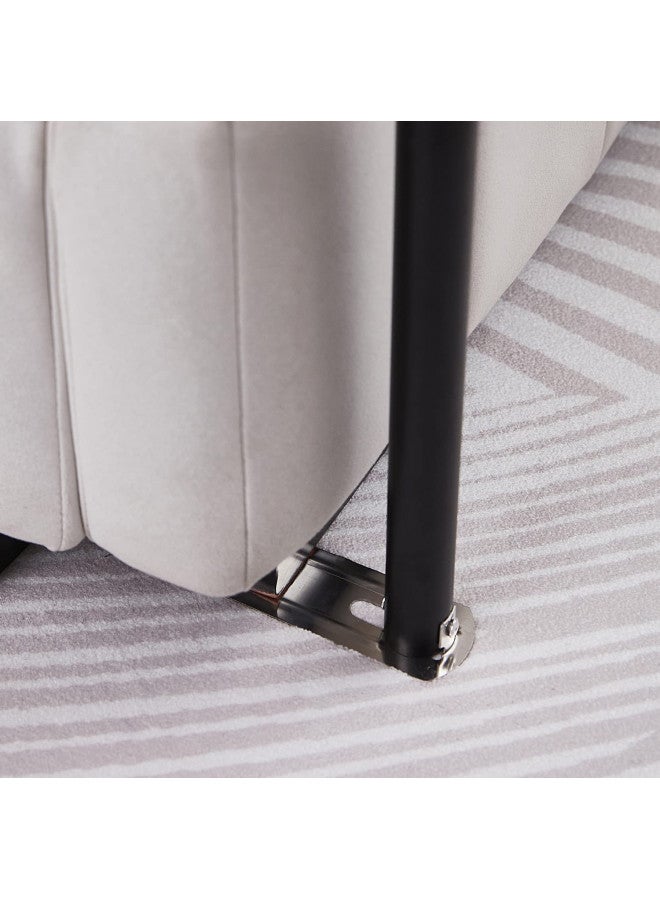 Mengersi Mengersi Canopy Bed Frame Queen Size,Bed Canopy Frame Post Bed Poles,Canopy Bed Curtains Frame Bracket Fit for Metal Bed Wood Bed Bedroom Decor,Black  - Image 4