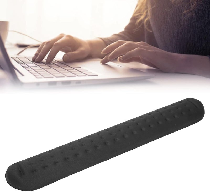 klarako Memory Foam Keyboard Wrist Rest Pad,Keyboard Wrist Rest Pad Support Mouse Wrist Cushion Support for Office Computer Laptop,Ergonomic Hand Rest Support Mouse Wrist Rest Support for Mouse Hand Ache - Image 4