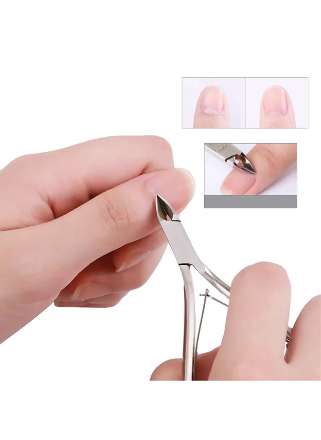 brunson Professional Cuticle Nipper BHS 14 12mm BHS-14  - Image 4