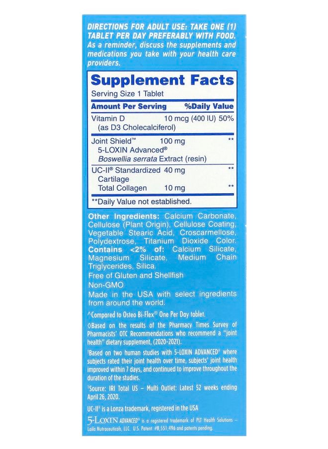 Osteo Bi-Flex Joint Health Ease Advanced Triple Action 2 Pack 28 Mini Tablets Each  - Image 2