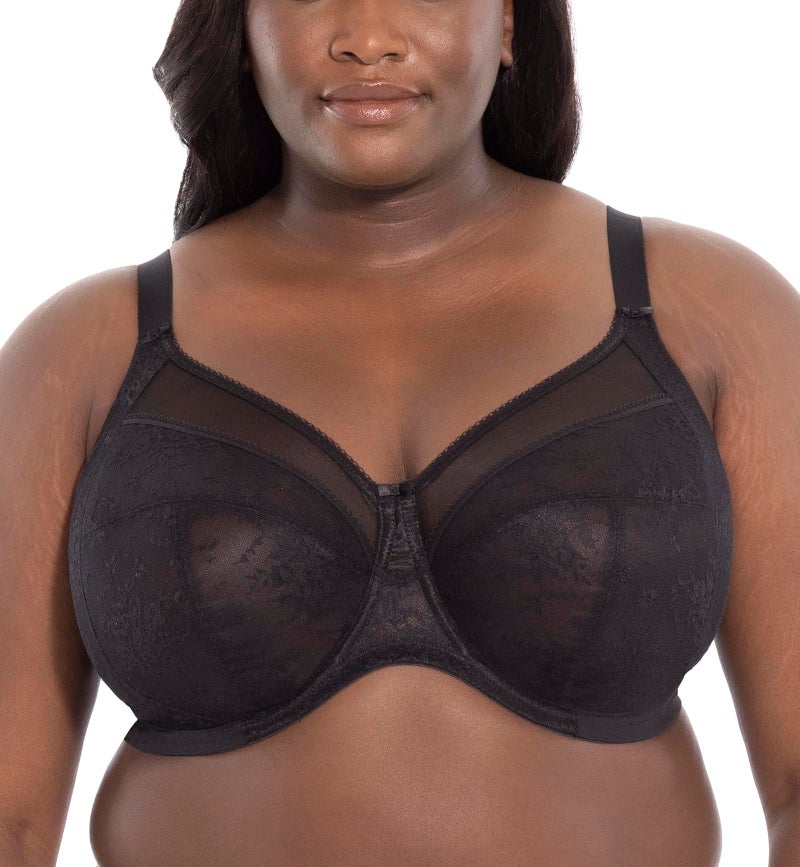 GODDESS Womens Verity Underwire Banded Bra Black