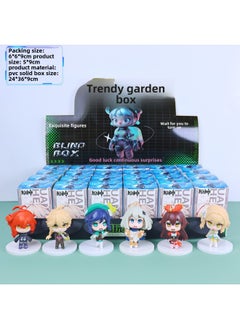 Altman Hand-made Blind Box Hero Blind Bag Children Tide Play Doll Toy Tide Play Animation Stall Wholesale-Color:Yuan. God Figure (pvc Solid Model) 1 Random Piece (if You Need A Display Box, 24 Pieces)